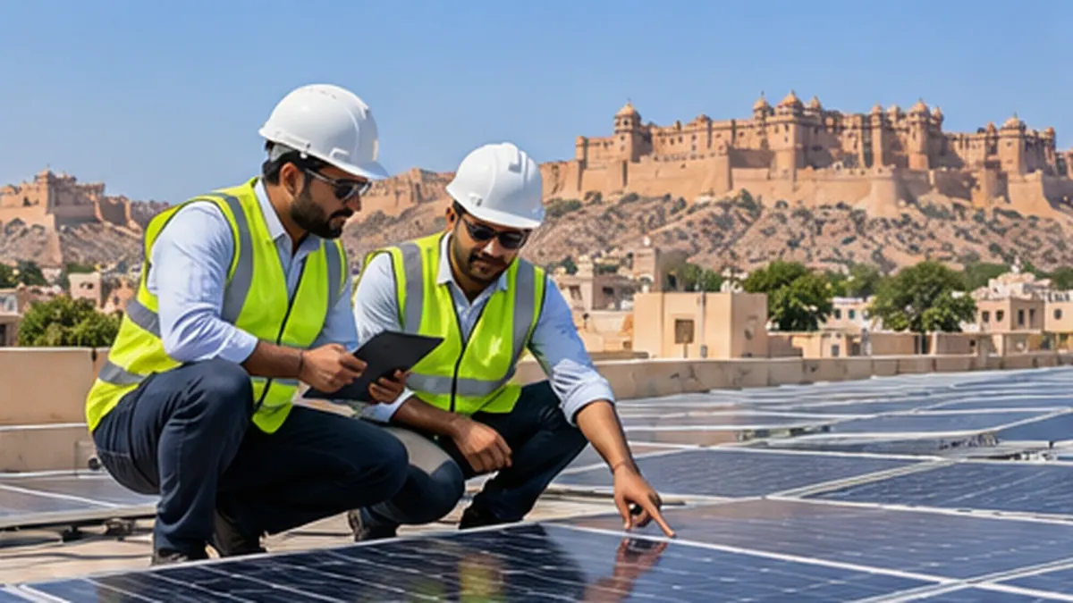 Solar load assessment from SK Solar Jaipur